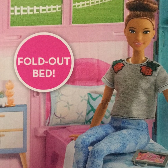 NIB Fully Furnished Barbie House,furniture & Accessories! - Picture 4 of 15